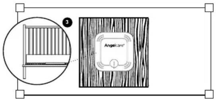 ANGELCARE AC027 - 1- INSTALLACION DE LA ALMOHADILLA CON SENSOR DE MOVIMIENTO - 2