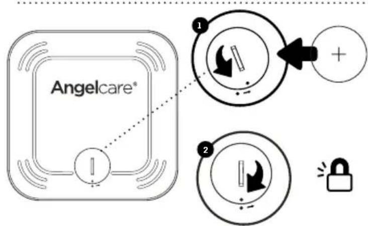 ANGELCARE AC027 - 1- Installation du detecteur de mouvements - 1