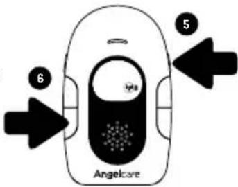 ANGELCARE AC127 - PERTE DE CONNEXION ENTRE L'UNITÉ DES PARENTS ET L'UNITÉ DU NOURRISSON - 3
