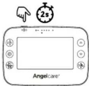 ANGELCARE AC320 - 4- Mise en MARCHE du moniteur - 2