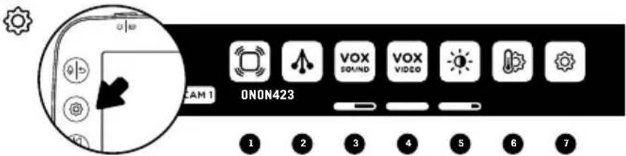 ANGELCARE AC320 - HOOFDMENU - 1