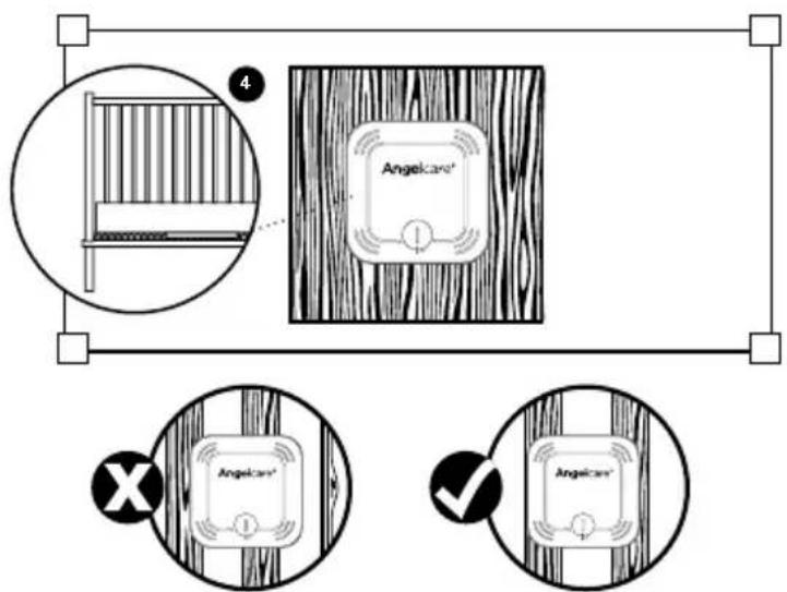 ANGELCARE AC320 - 2- Installation du detecteur de mouvements - 2