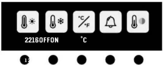 ANGELCARE AC507 - MENU TEMPERATUURINSTELLINGEN - 2