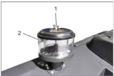 Kärcher KM 120250 R LPG Classic - Curățați separatorul tip ciclon - 1