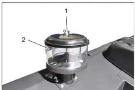 Kärcher KM 120250 R LPG Classic - Pulitura del separatore centrifugo - 1