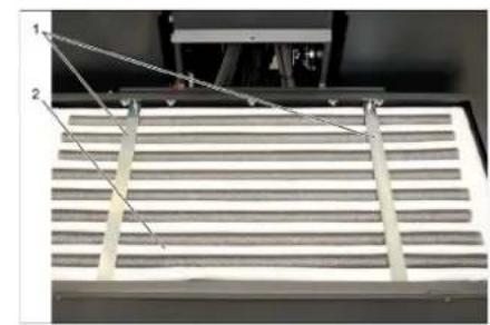 Kärcher KM 120250 R LPG Classic - Vérifier/Remplacer le filtre à poussières ⚠AVERTISSEMENT - 3