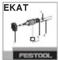 FESTOOL Sysrock BR 10 - Underhåll och skötsel - 2