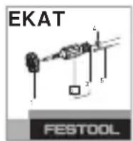 FESTOOL Sysrock BR 10 - Údržba a ošetřování - 2