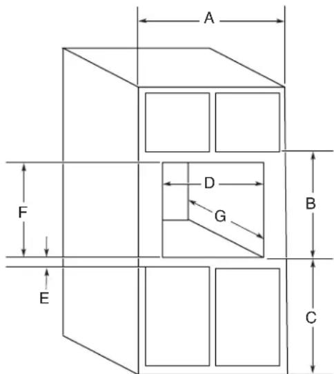 MAYTAG W10469903 - Cabinet Dimensions - 1