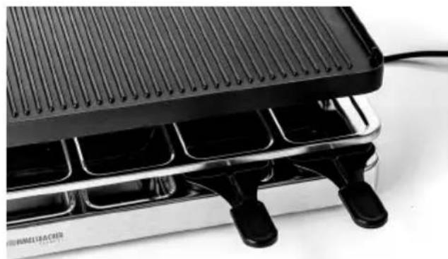 Rommelsbacher RC 1400 - WARNING: Hazard of injury and burns! - 2