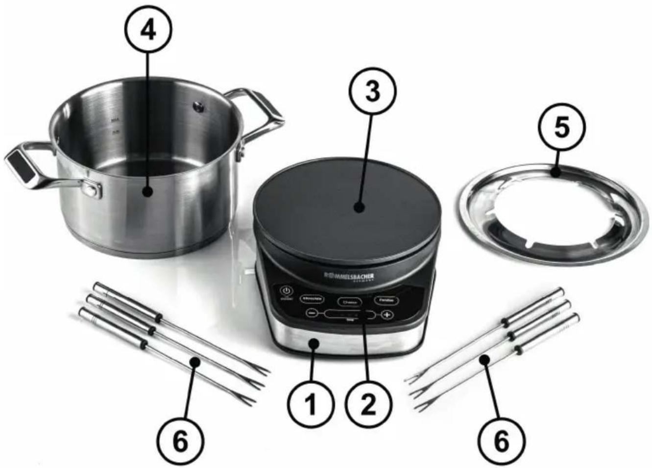 Rommelsbacher F 1200 - Produktbeschreibung – Product description Description du produit – Productbeschrijving - 1