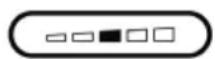 Rommelsbacher F 1200 - Residual heat indication - 1