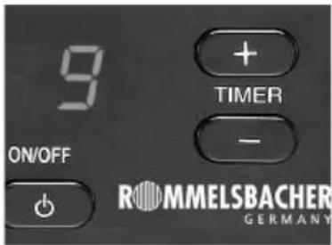 Rommelsbacher JG 40 - BkJIIOUeHne N BbIKIIOUeHne npN6opa - 1