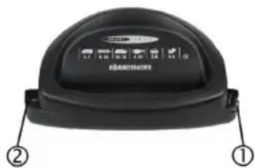 Rommelsbacher KG 1600 - Eléments de commande - 1