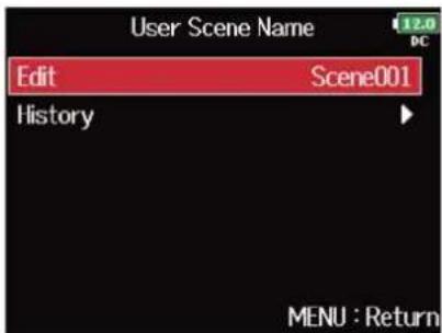 ZOOM F8n Pro - Pressez MENU - 4