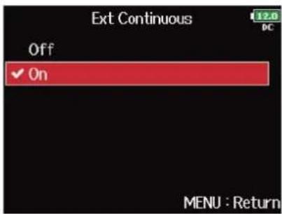 ZOOM F8n Pro - ■ Activation automatique du timecode interne en l'absence de réception de timecode externe - 6