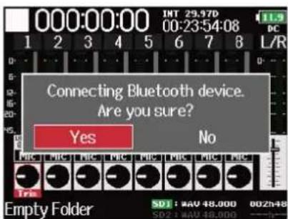 ZOOM F8n Pro - ■Connexion avec un UltraSync BLUE - 2