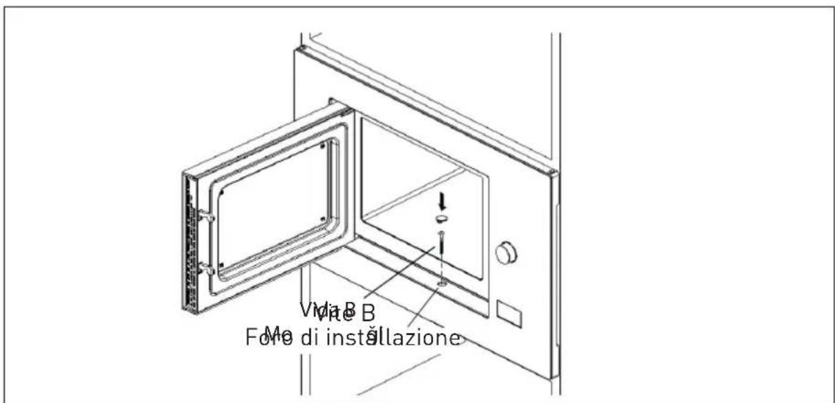 GRUNDIG GMI 11311 DX - Fissaggio del forno - 2