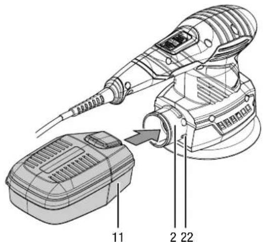 TROTEC PMSS 10220 - Vider/nettoyer le boitier de récepération de poussière - 2