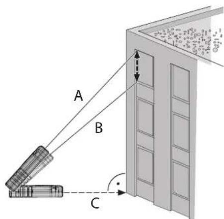 TROTEC BD22 - Mesure indirecte de hauteur partielle - 1