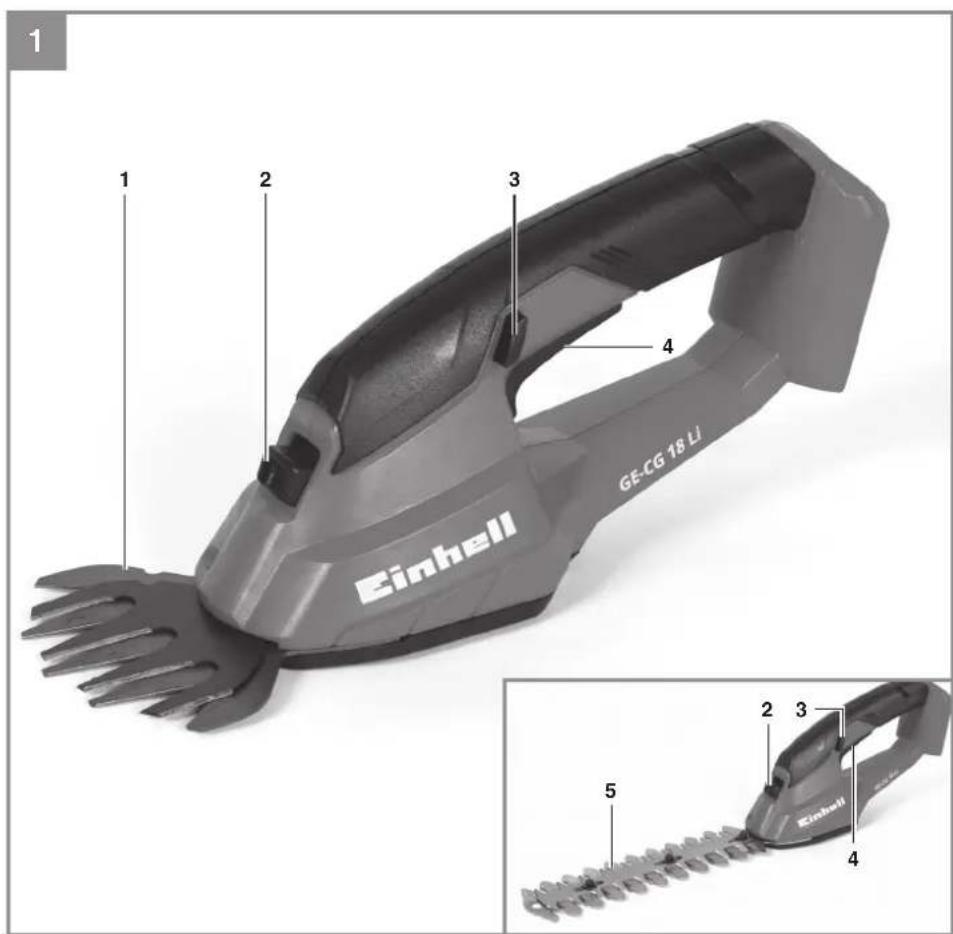EINHELL GCCG 18 Li - 1