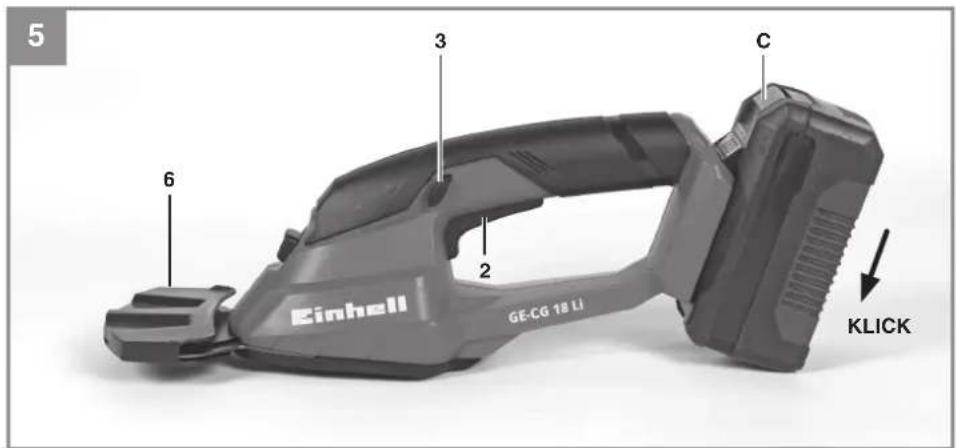 EINHELL GCCG 18 Li - 5