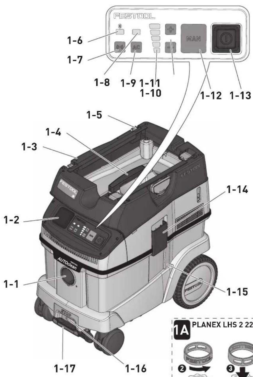 FESTOOL Cleantec CTL 36 AC RENOFIX - 2