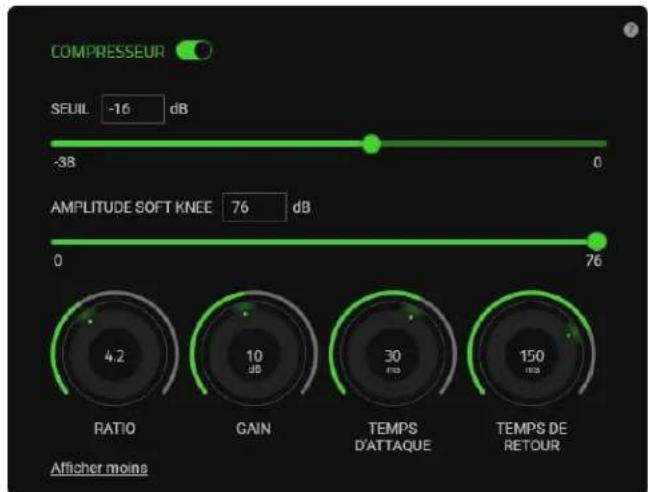 RAZER Audio Mixer - Compresseur - 1
