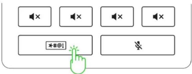 RAZER Audio Mixer - BOUTON BIP - 1