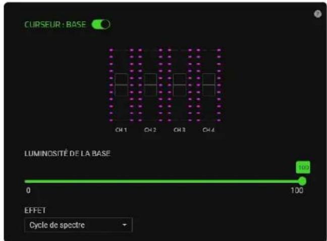 RAZER Audio Mixer - Curseur : base - 1