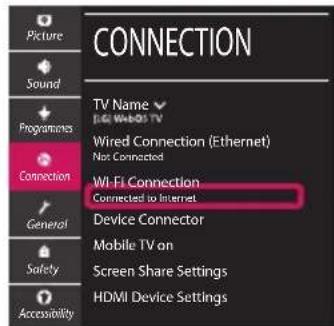 LG 43LM5700PUA - Network Settings - 2