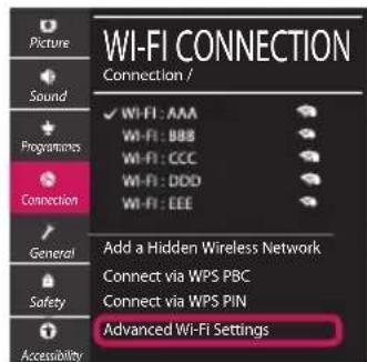 LG 43LM5700PUA - Network Settings - 4