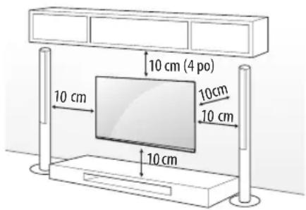 LG 43LM5700PUA - Fixation murale - 1