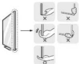 LG 43LM5700PUA - Lifting and moving the TV - 2