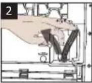 BEKO DIHS 7414 GA0 - Raccord du tuyau de vidange de l'eau - 2