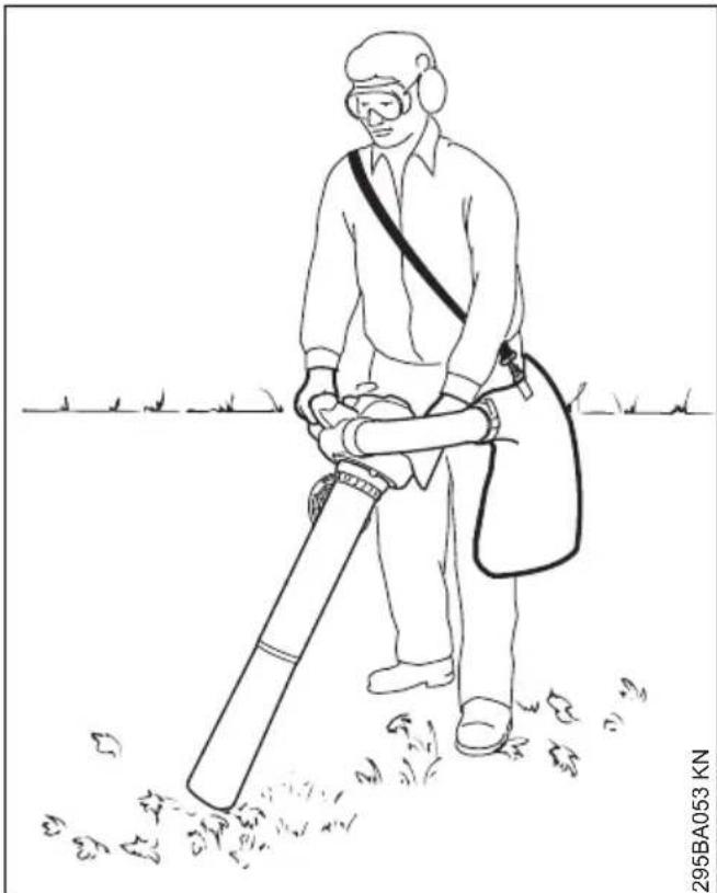 STIHL BG 66 C - Saugeinrichtung anwenden - 1
