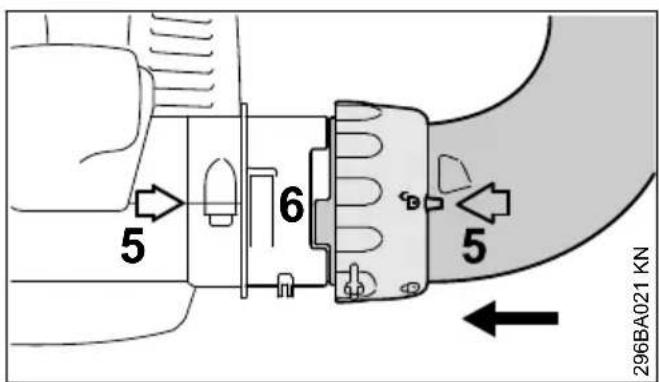 STIHL BG 66 C - Krümmer montieren - 2