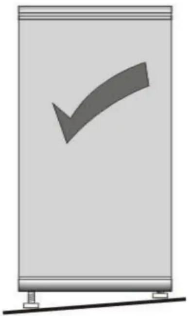 Veripart VPTMKK85 - Kühlschrank nivellieren - 1