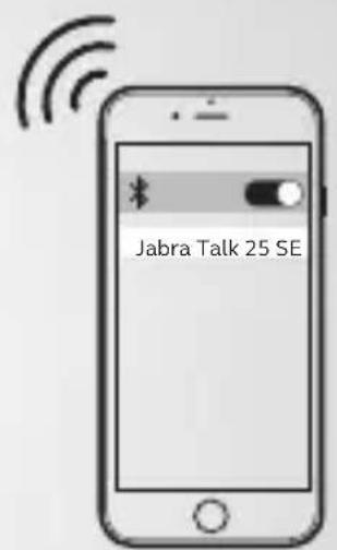 JABRA Talk 25 SE - Parring (ihopkoppling) af headsetet - 2