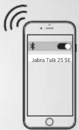 JABRA Talk 25 SE - Como emparelhar - 2