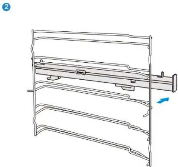 BLAUPUNKT 5B50N8590GB - Teleskopschienen befestigen - 3