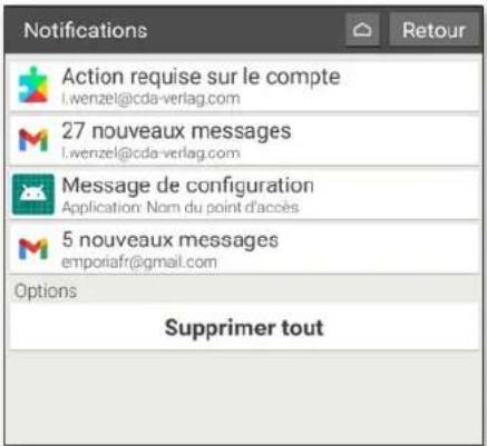 EMPORIA TABLET - Comment utiliser le centre d'info : - 1
