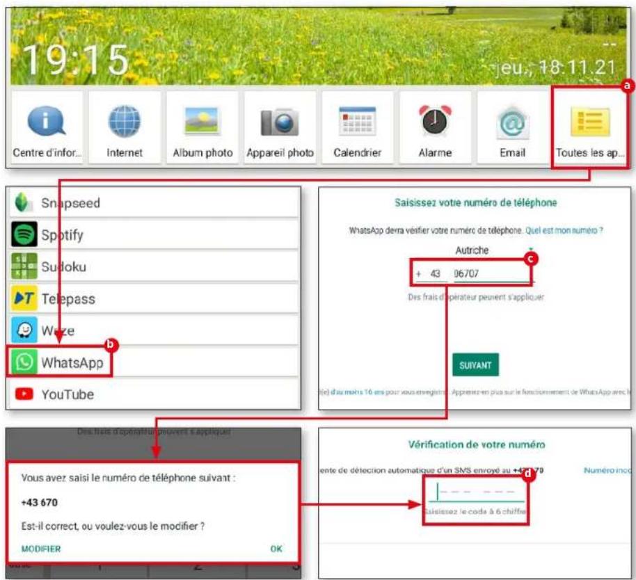 EMPORIA TABLET - Saisir le code de vérification - 1