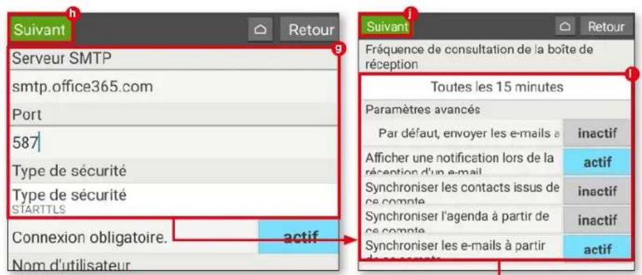 EMPORIA TABLET - Modifier le nom de la boîte de réception - 1