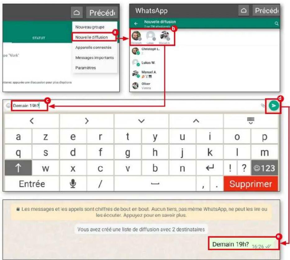 EMPORIA TABLET - Envoyer un message - 1