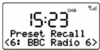 ALBRECHT DR 750 - Recall favorite FM stations - 1