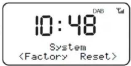 ALBRECHT DR 750 - Factory Reset - 1