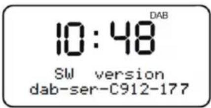 ALBRECHT DR 750 - Version du logiciel - 1