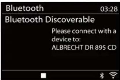 ALBRECHT DR 895 CD - Bluetooth Mode - 1