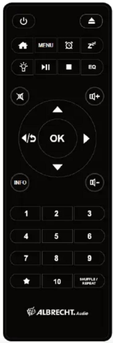 ALBRECHT DR 895 CD - Remote Control - 2